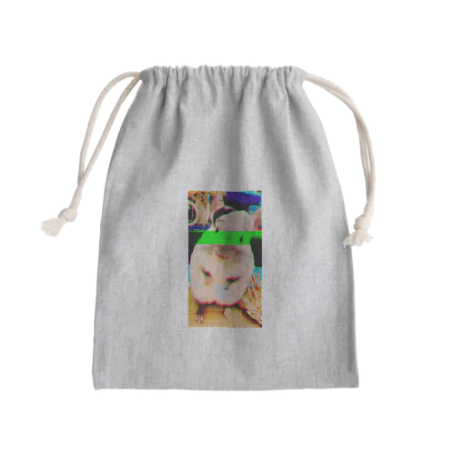 psychedelic OMARU Mini Drawstring Bag