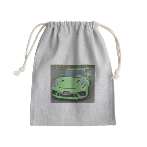 しげちゃんお気に入りの車です😍なかなか見れないレアポルシェです🤩身に着けてることで Mini Drawstring Bag