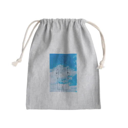 青空 Mini Drawstring Bag