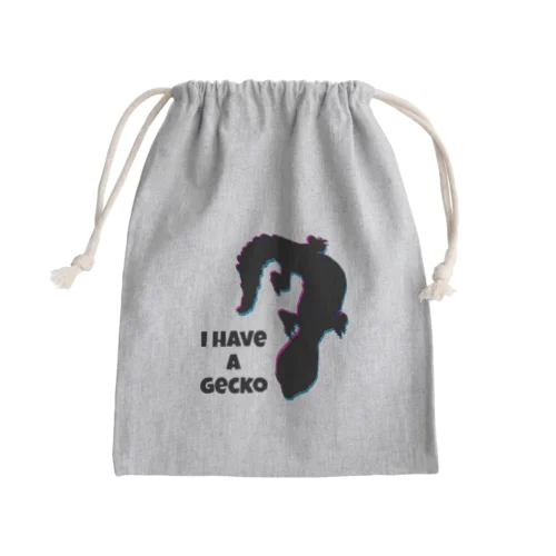 ヤモリを飼ってます Mini Drawstring Bag