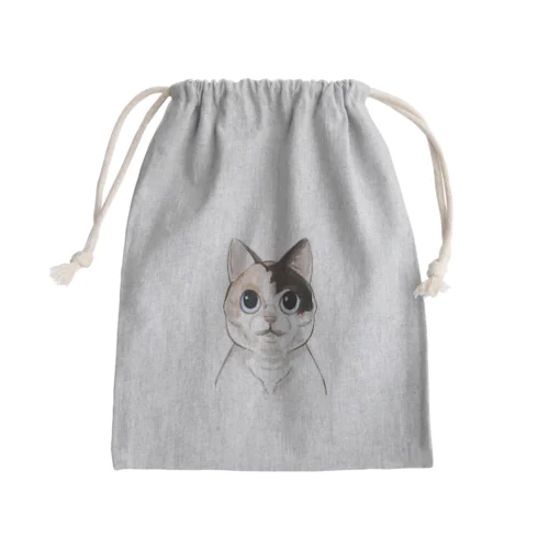 ゆきち Mini Drawstring Bag