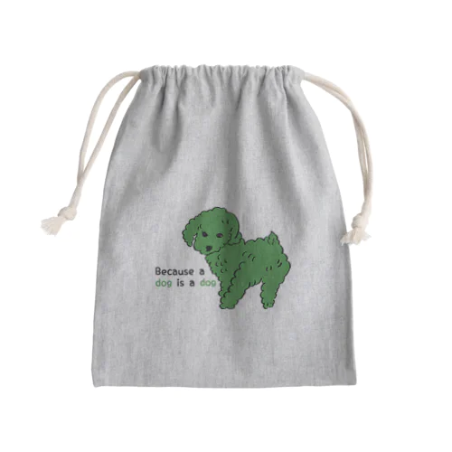 イヌがイヌであるために Mini Drawstring Bag