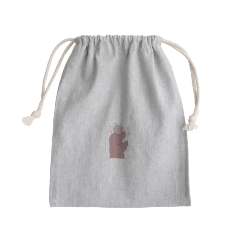 きんちゃく Mini Drawstring Bag