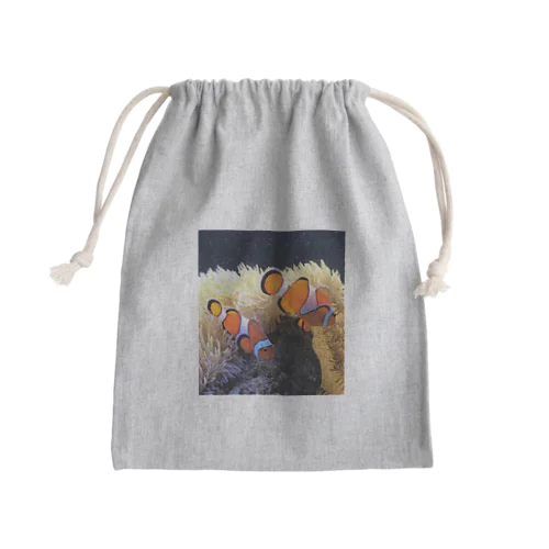 クマノミ Mini Drawstring Bag