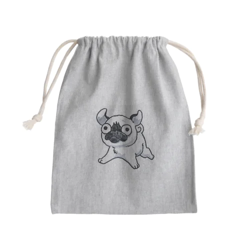 はねるいぬ Mini Drawstring Bag