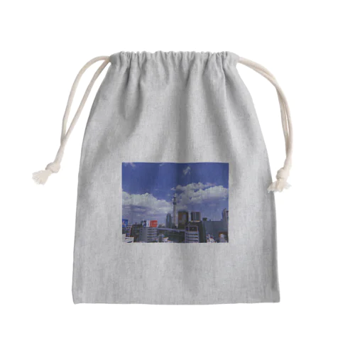 東京の象徴 Mini Drawstring Bag