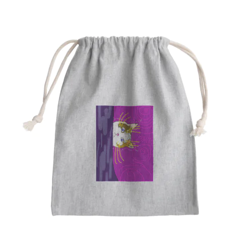 NOZOKI no suke Mini Drawstring Bag