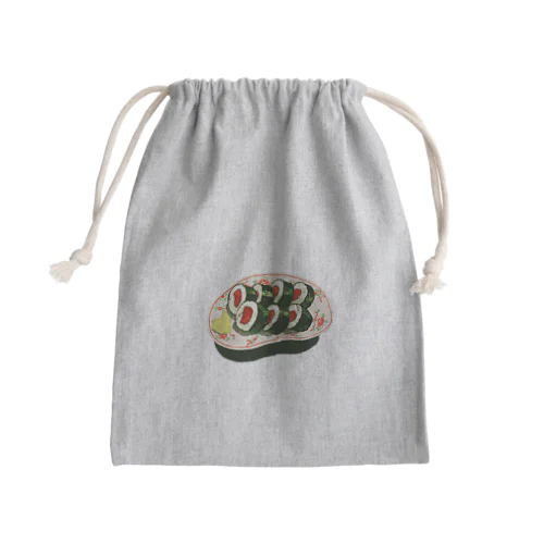 鉄火巻き Mini Drawstring Bag