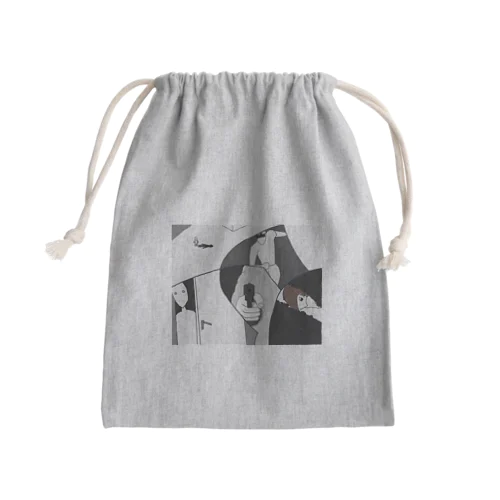 見た悪夢 Mini Drawstring Bag