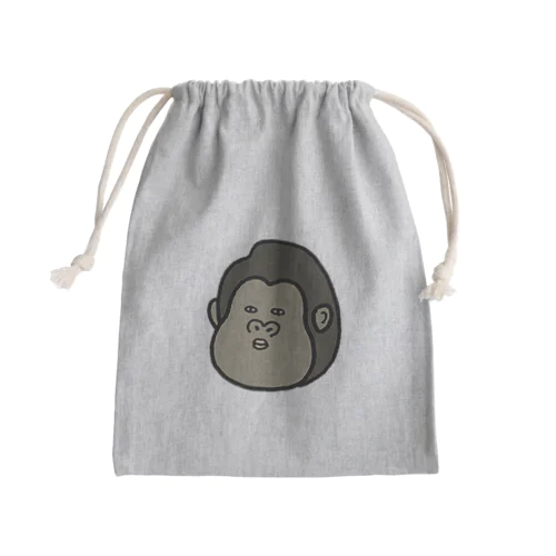 うっほー君 Mini Drawstring Bag