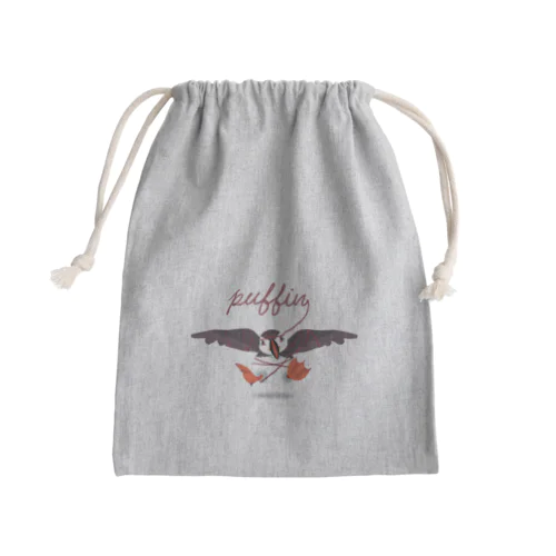 Puffinだよ！ Mini Drawstring Bag