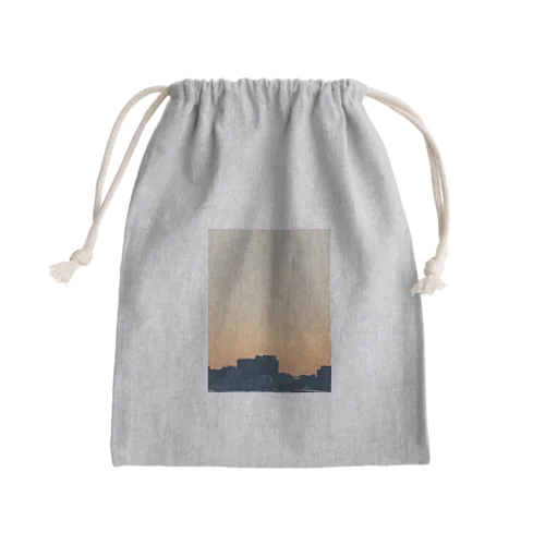 sunset Times Mini Drawstring Bag