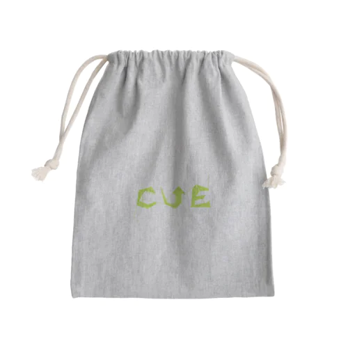 CUE... Mini Drawstring Bag