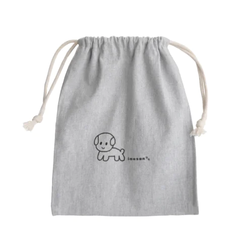 いぬさん＊inusan Mini Drawstring Bag