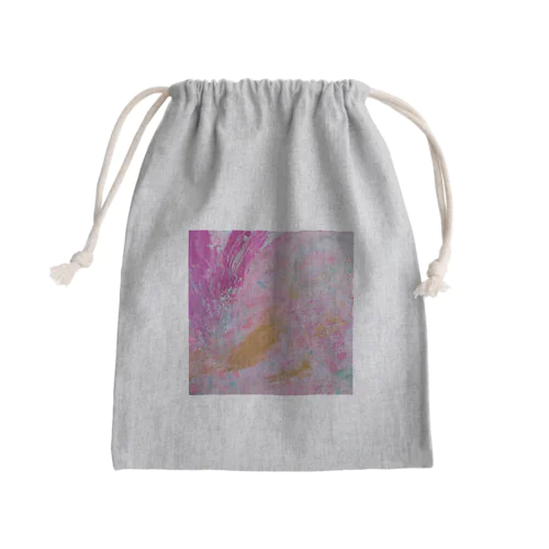 生命 Mini Drawstring Bag