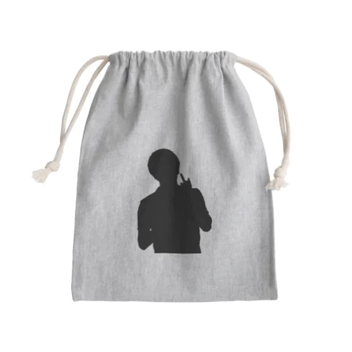 日本地図書ける君 Mini Drawstring Bag