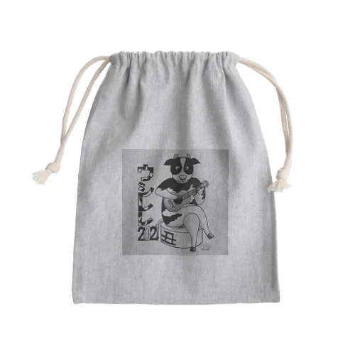 干支 ウシレレ Mini Drawstring Bag