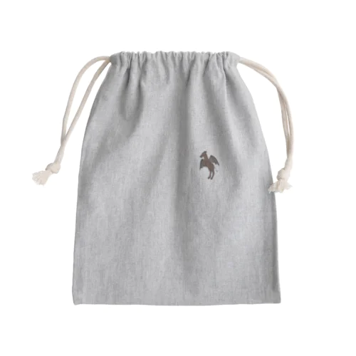 未確認生物　ジャージーデビル（ワンポイント） Mini Drawstring Bag