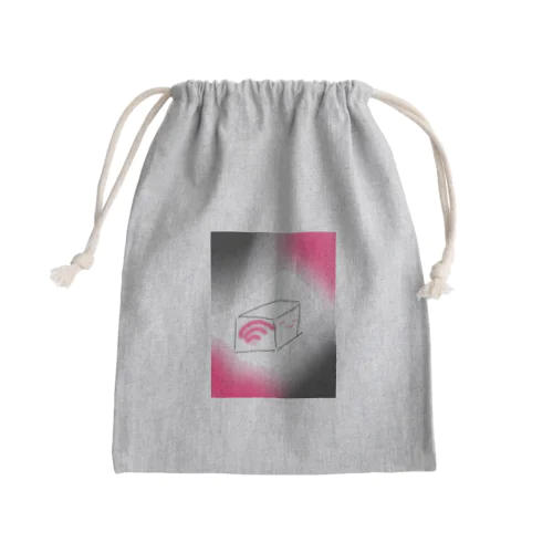 Wi-fiの化身 Mini Drawstring Bag