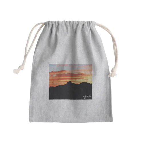 yarigatake Mini Drawstring Bag