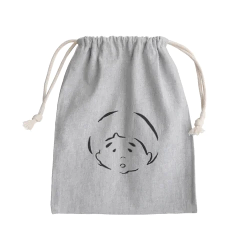 『きのこボーイ』 Mini Drawstring Bag