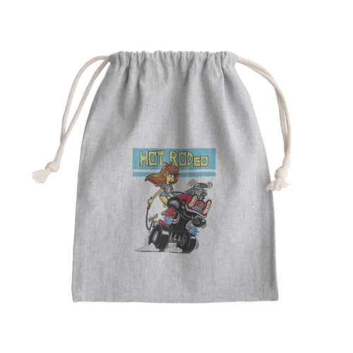 “HOT RODeo” Mini Drawstring Bag