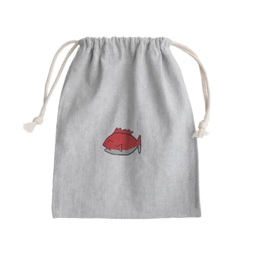 鯛 Mini Drawstring Bag