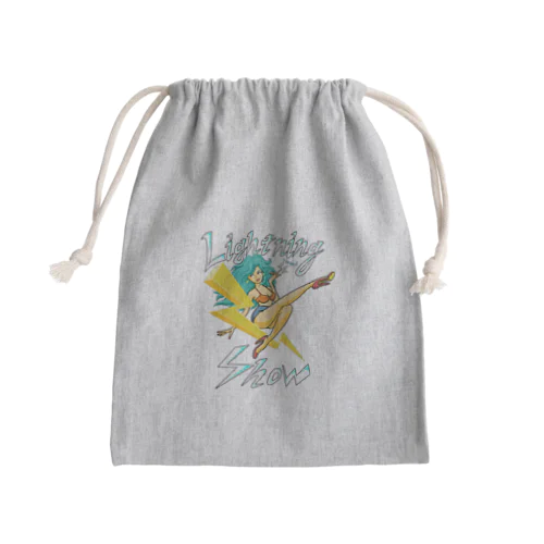 “Lightning Show” Mini Drawstring Bag