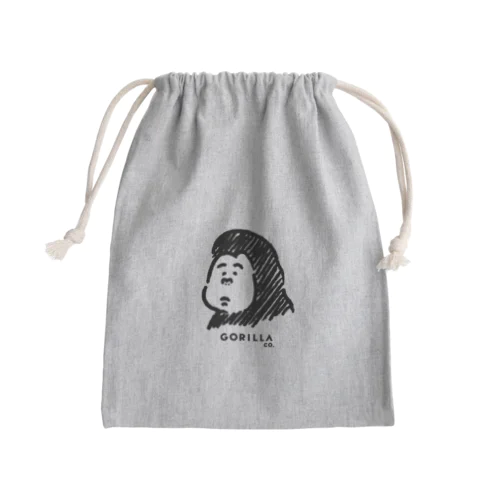ゴリラグッズ Mini Drawstring Bag