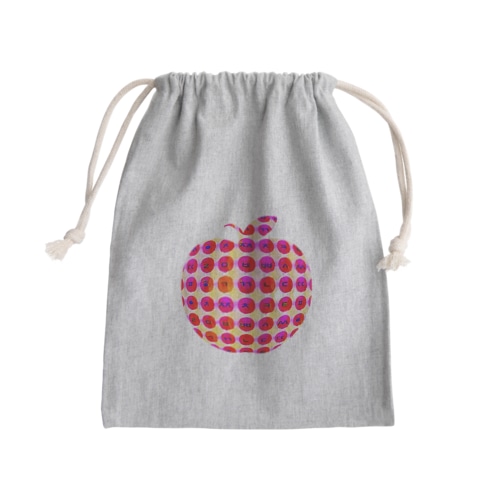 はんぐるde林檎　~キュートバージョン~ Mini Drawstring Bag