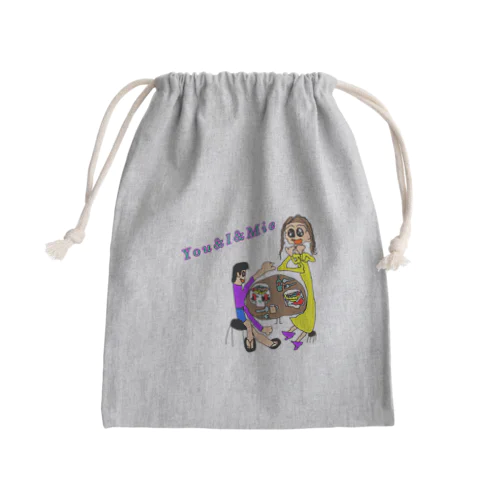 You＆I＆Mieきんちゃく Mini Drawstring Bag