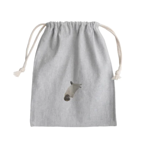 とけるほたて Mini Drawstring Bag