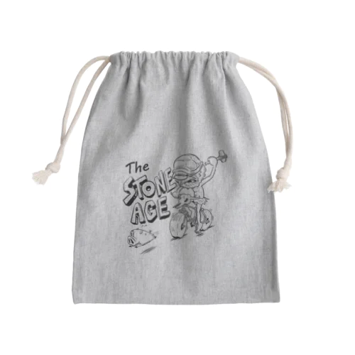 "The STONE AGE" #1 Mini Drawstring Bag