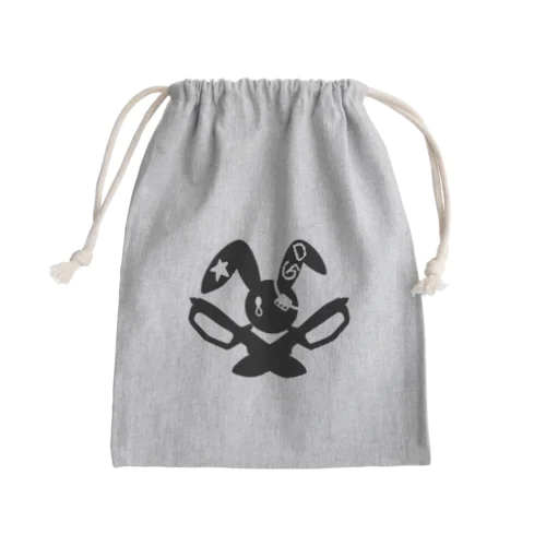 突発性厨二病うさぎんちゃく Mini Drawstring Bag