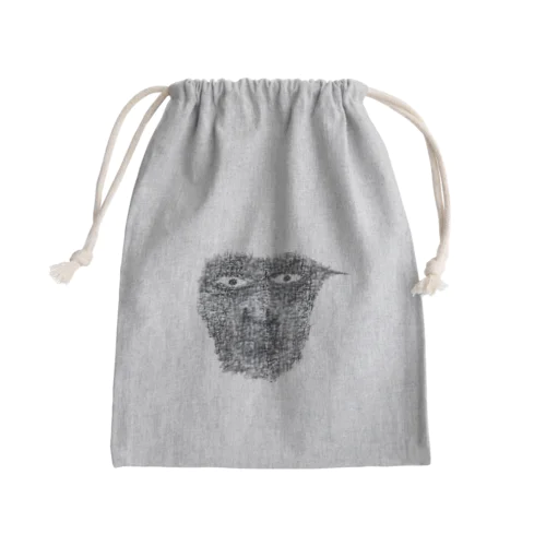 Human Mini Drawstring Bag