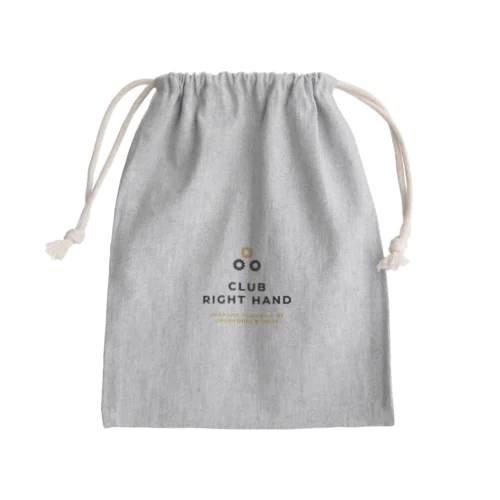 Club Right Handのアイテムたち Mini Drawstring Bag