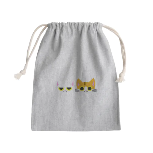 ぐらどり Mini Drawstring Bag