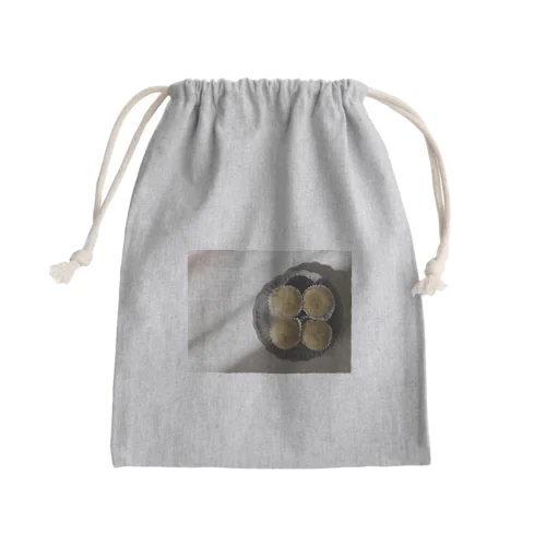 のんびりしたおやつの時間 Mini Drawstring Bag