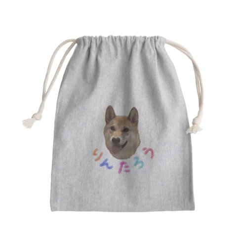 にこにこりんこ Mini Drawstring Bag