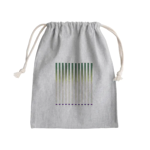 ねぎ葱ネギ Mini Drawstring Bag