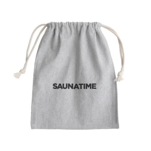 SAUNATIME　サウナ　Sauna　サウナタイム Mini Drawstring Bag