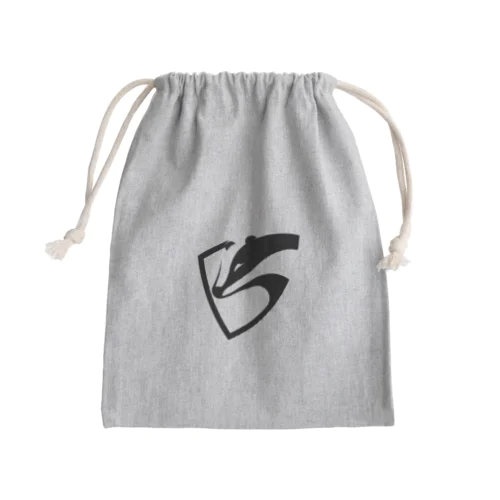 REBELLロゴ入り Mini Drawstring Bag