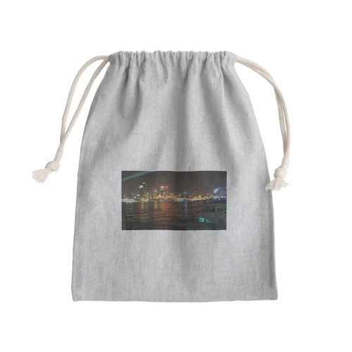 夜上海船上情景 Mini Drawstring Bag