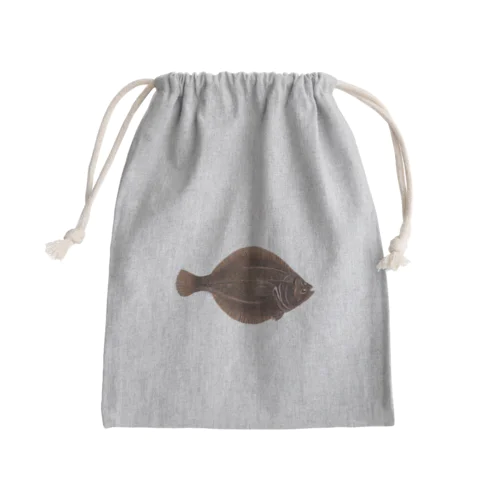 カレイ Mini Drawstring Bag