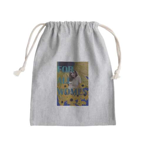 For all women3 Mini Drawstring Bag