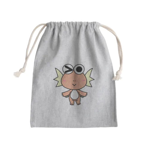 半魚人 Mini Drawstring Bag