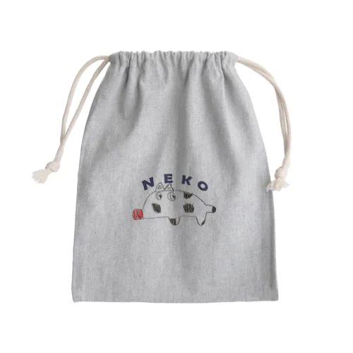 ねこペロ（小2） Mini Drawstring Bag