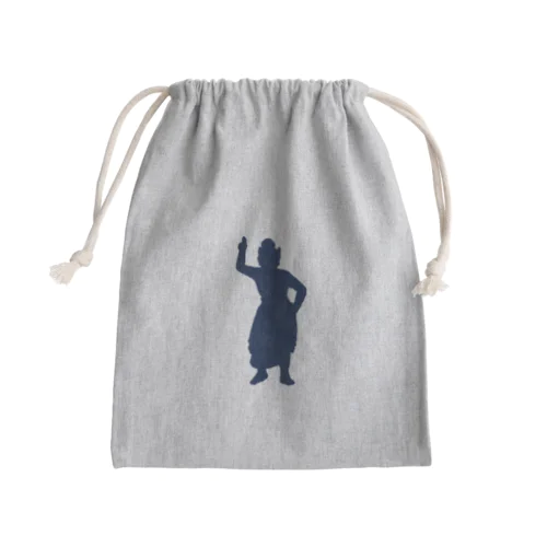 蔵王権現（紺） Mini Drawstring Bag