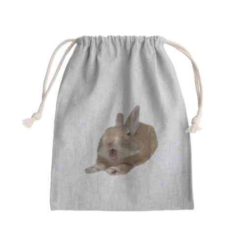 ねむねむちくわ Mini Drawstring Bag