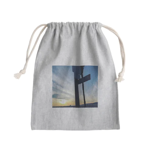ロサンゼルスの夕暮れ🌇 Mini Drawstring Bag